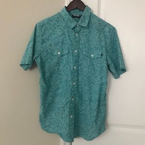 Vans short sleeve button down.